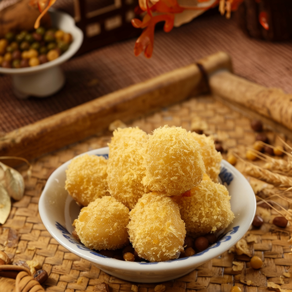 香酥黄金豆图片