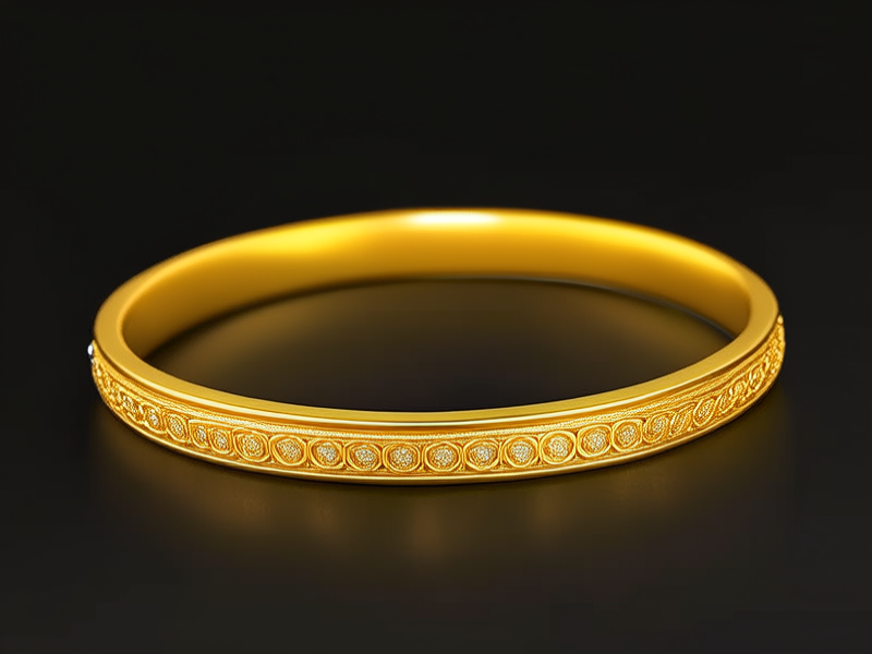 黄金手链男款图片